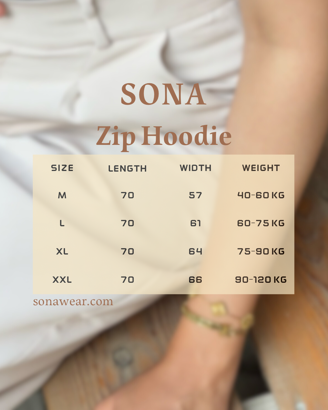 Unisex Gray Zip Hoodie