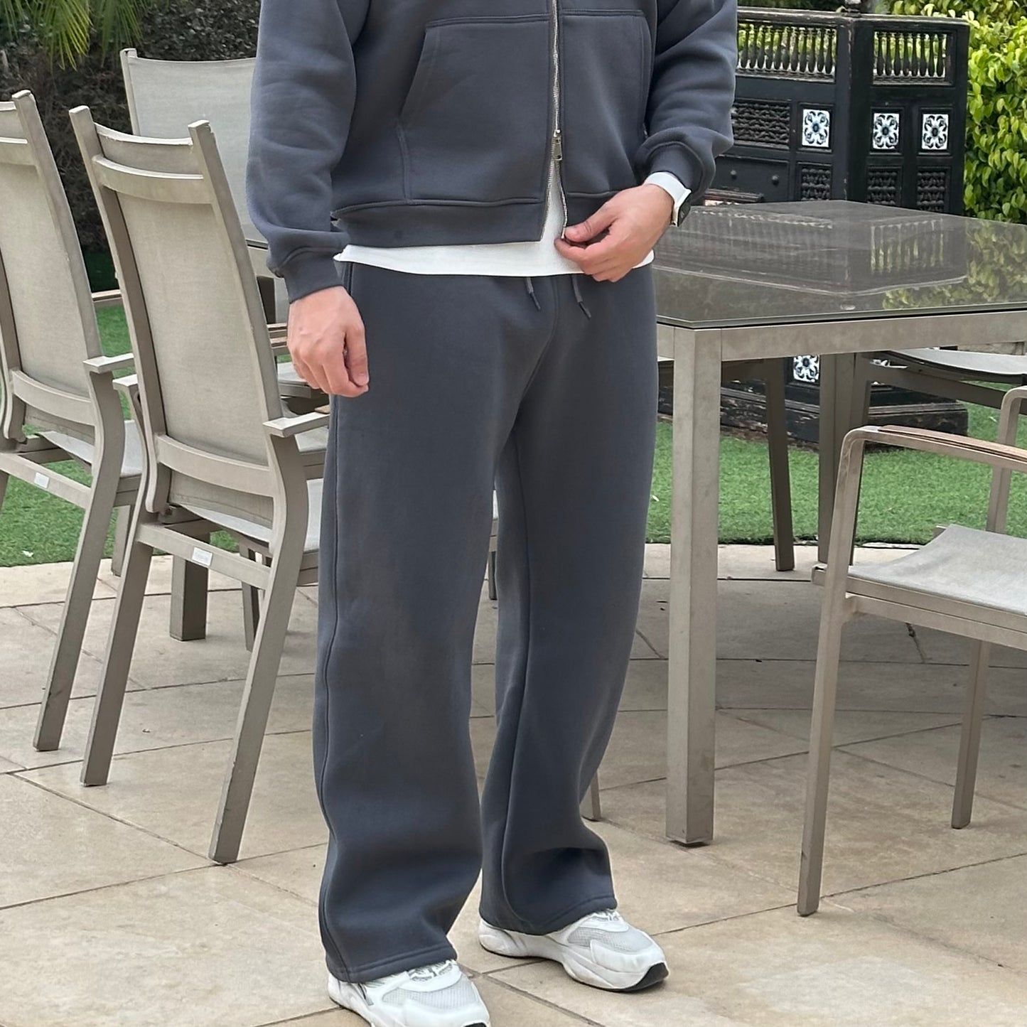 Unisex Gray Sweatpants