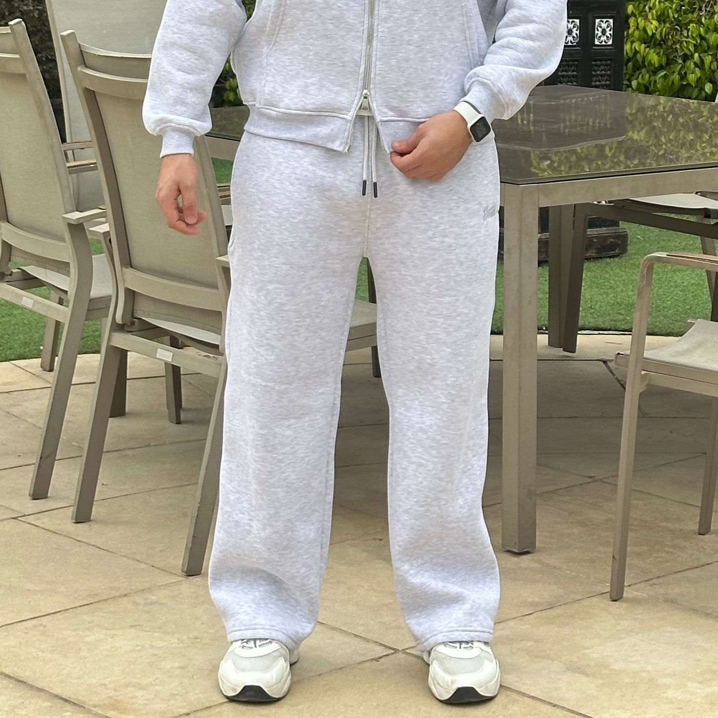 Unisex Silver Sweatpants