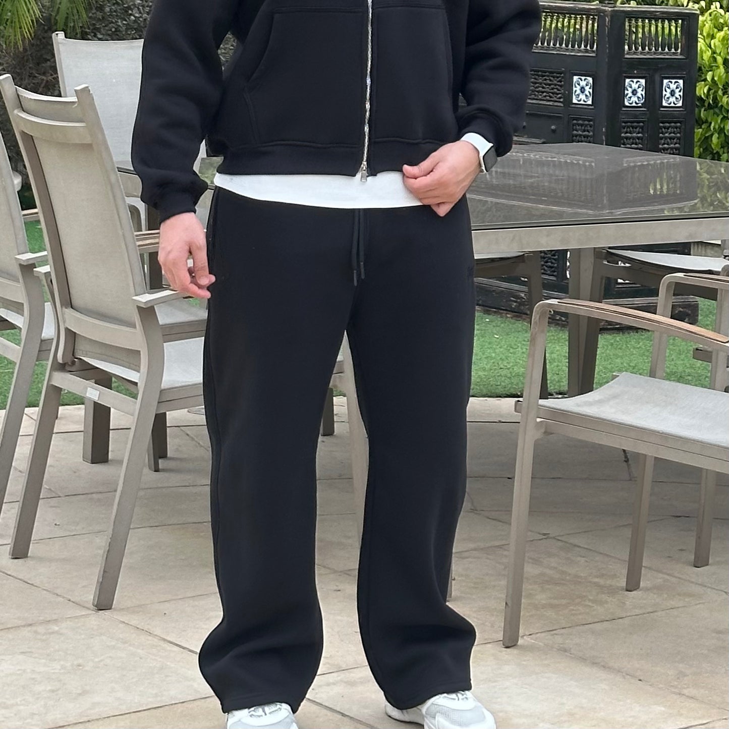 Unisex Black Sweatpants