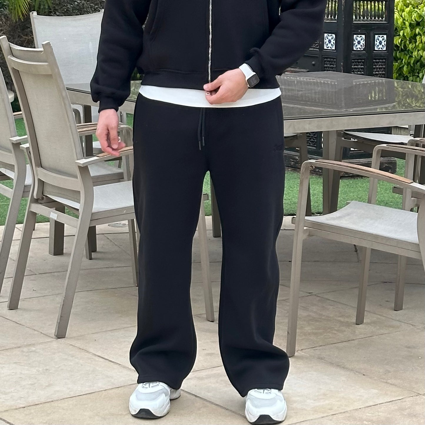 Unisex Black Sweatpants