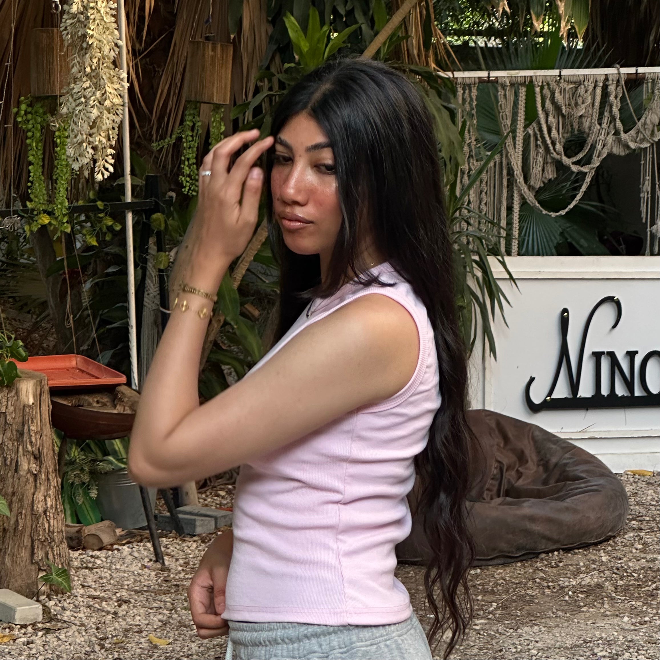PINK TANK TOP
